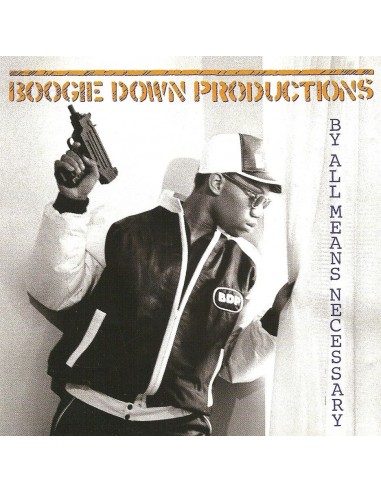 VINILO LP BOOGIE DOWN PRODUCTIONS "BY ALL MEANS NECESSARY"