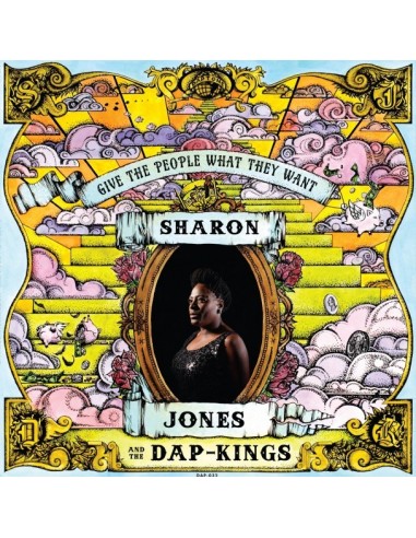 VINILO LP SHARON JONES AND THE DAP-KINGS  "GIVE THE PEOPLE WHAT THEY WANT"